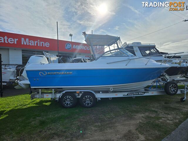 2024 600 CUDDY NORTHBANK WITH 200HP MERCURY FOUR STROKE V6 DTS & EASYTOW ALLOY TRAILER