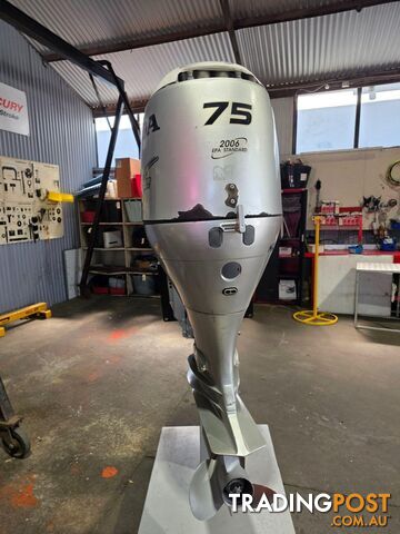 75HP HONDA FOUR STROKE LONG SHAFT