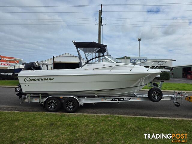 2026 600 CUDDY NORTHBANK, 200HP MERCURY FOUR STROKE DTS & 2.2T ALLOY EASYTOW...