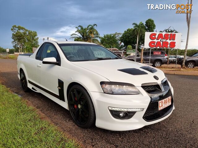 2011 HOLDEN SPECIAL VEHICLES MALOO R8 SV BLACK EDITION E SERIES 3 MY12 UTILITY