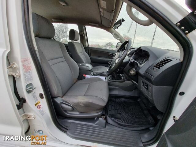 2013 TOYOTA HILUX SR DOUBLE CAB KUN26R MY12 UTILITY