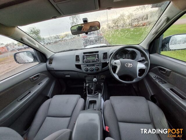 2013 TOYOTA HILUX SR DOUBLE CAB KUN26R MY12 UTILITY