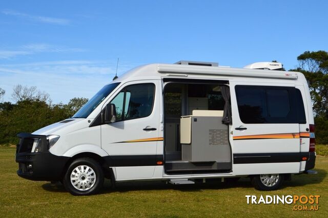 2015 Mercedes Automatic Motorhome with 4 Seat Belts, Shower and Toilet