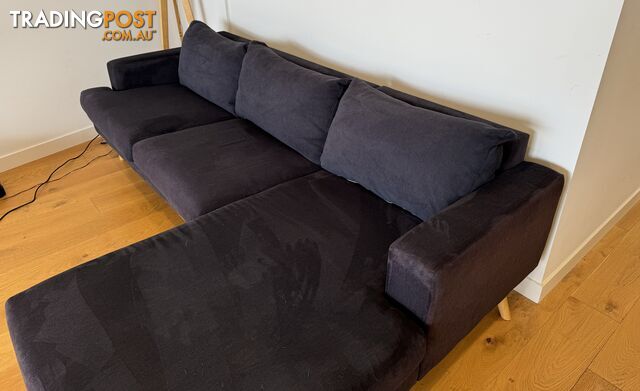 3 seater chaise couch