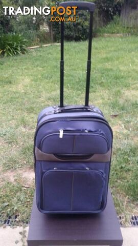 Blue Carry on Luggage