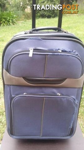 Blue Carry on Luggage