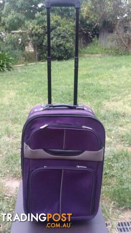 Purple Cabin Luggage