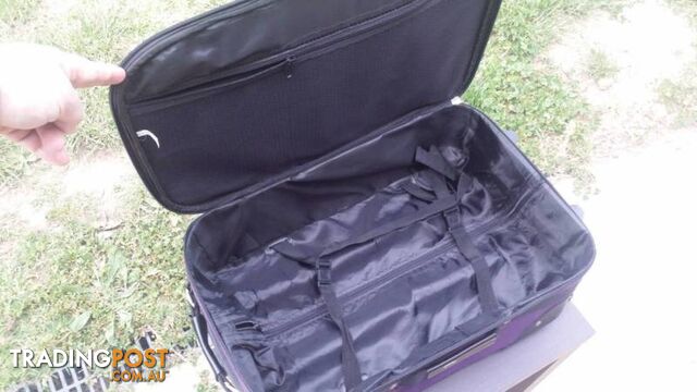 Purple Cabin Luggage