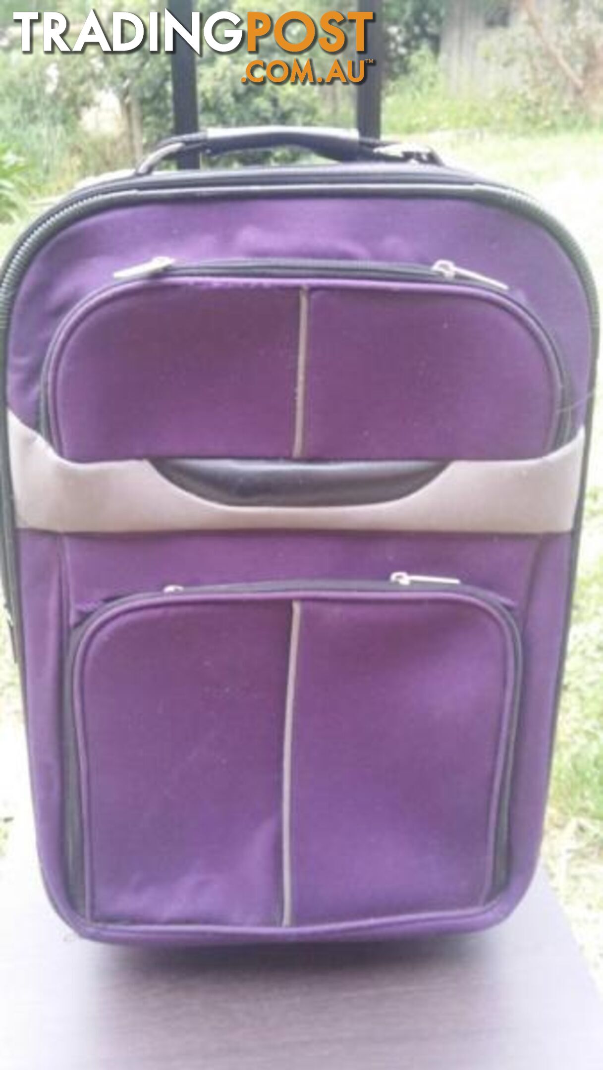 Purple Cabin Luggage