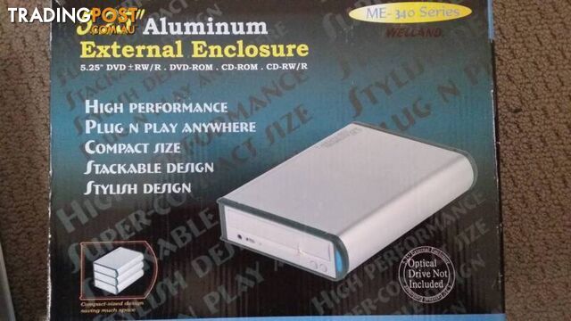 5.25" Aluminium External Enclosure