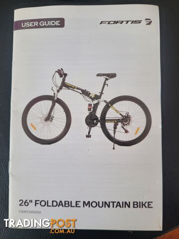 Fortis 26 inch Foldable Mountain bike