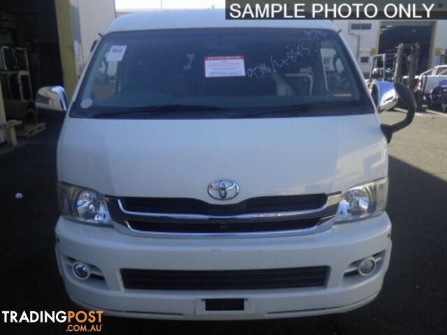TOYOTA HIACE 200 S AUTO VEHICLE WRECKING PARTS