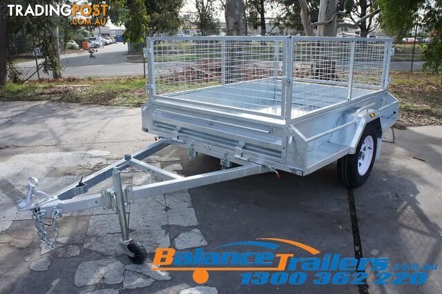 7Ã5 FULLY WELDED SINGLE AXLE TIPPER ATM 750KG (MODEL NO BT75FWT) - photo 3 of 18