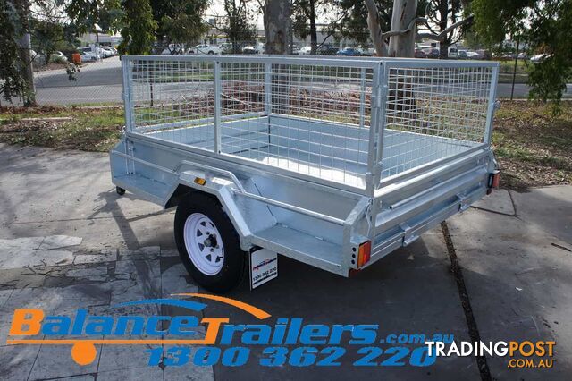 7Ã5 FULLY WELDED SINGLE AXLE TIPPER ATM 750KG (MODEL NO BT75FWT) - photo 5 of 18