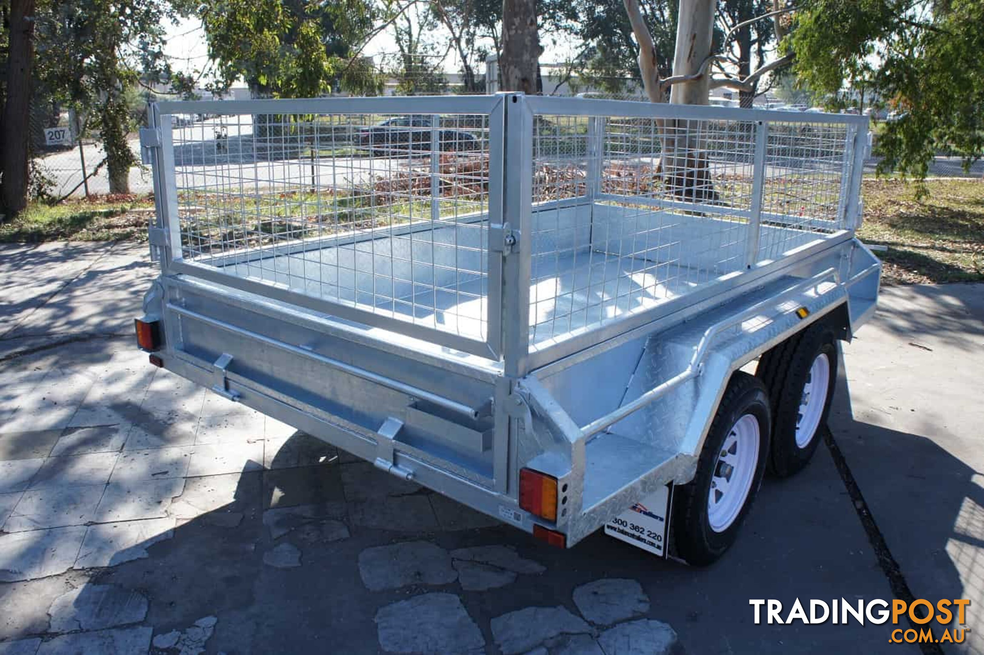 9Ã5 HEAVY DUTY FULLY WELDED TANDEM TRAILER ATM 2000KG