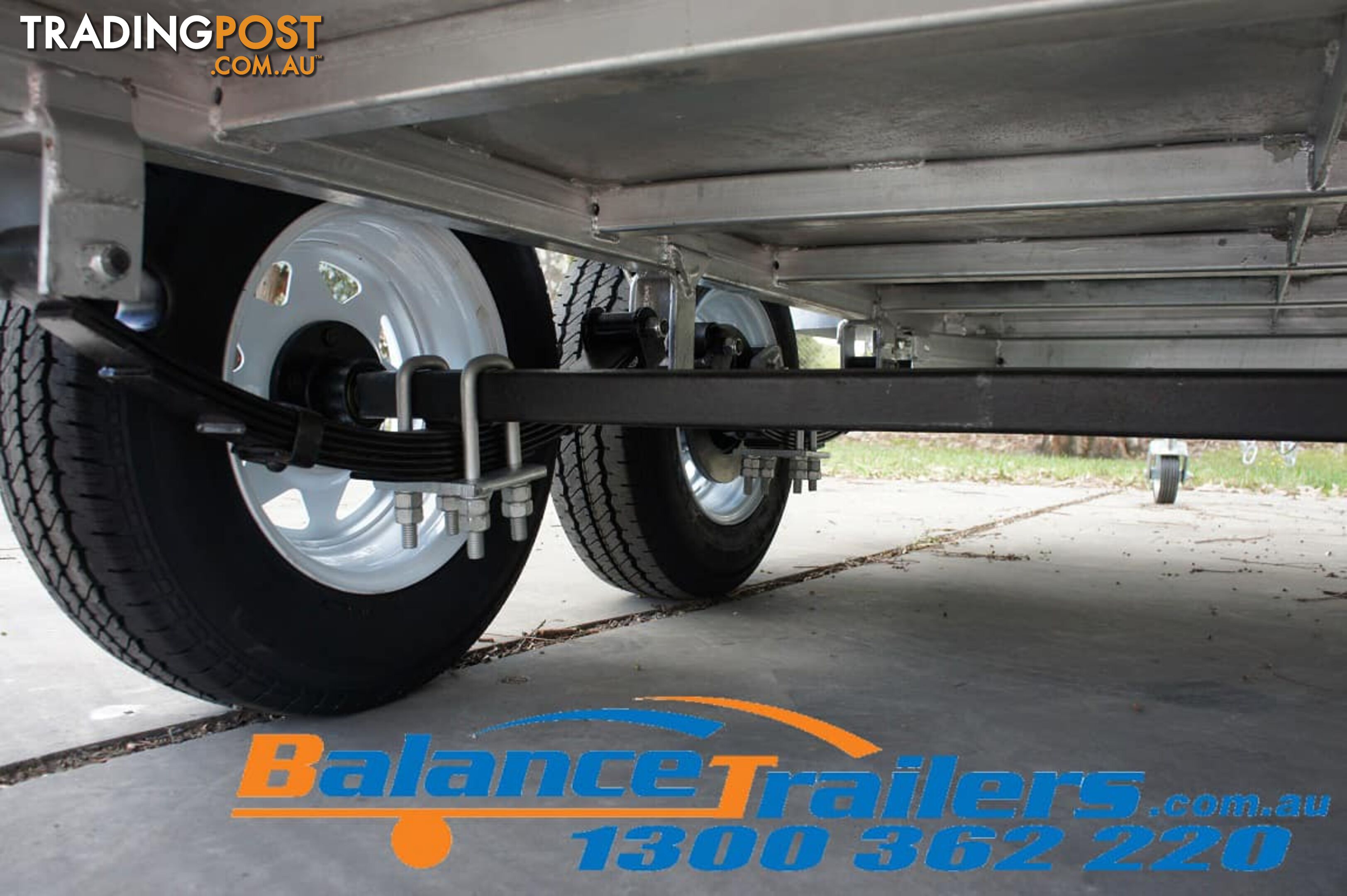 9Ã5 HEAVY DUTY FULLY WELDED TANDEM TRAILER ATM 2000KG