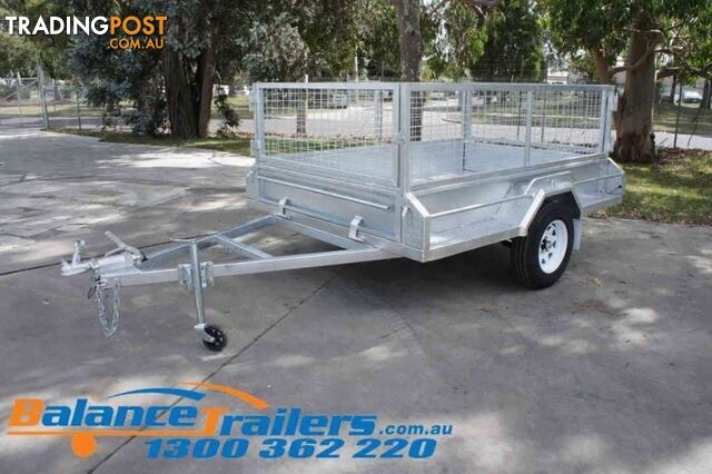 8Ã5 HEAVY DUTY SINGLE AXLE TRAILER WITH BRAKE ATM1400KG (MODEL NO BT85FWB)