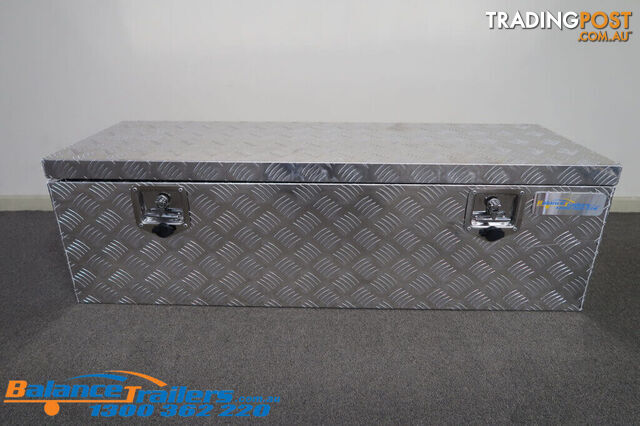 FRONT ALUMINIUM TOOL BOX L1200XW400XH350MM - MODEL 1 - photo 2 of 4