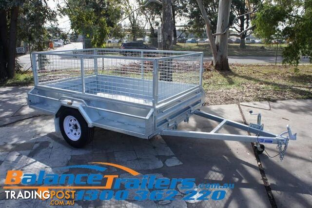 8Ã5 FULLY WELDED SINGLE AXLE TIPPER ATM 750KG (MODEL NO BT85FWT)