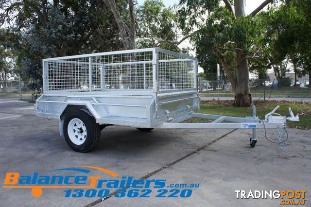 7Ã5 HEAVY DUTY TRAILER WITH BRAKE ATM1400KG (MODEL NO BT75FWB)