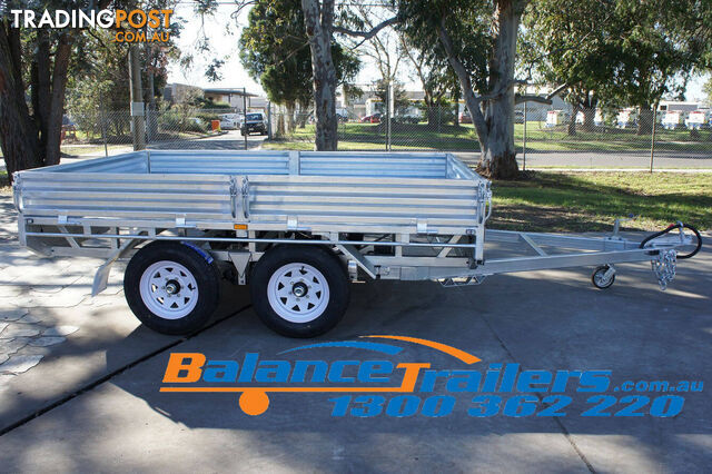 10Ã7 HEAVY DUTY FULLY WELDED FLAT TOP TANDEM TRAILER ATM 3500KG (MODEL NO BT17FTE) - photo 4 of 11