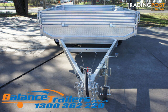 10Ã7 HEAVY DUTY FULLY WELDED FLAT TOP TANDEM TRAILER ATM 3500KG (MODEL NO BT17FTE) - photo 3 of 11
