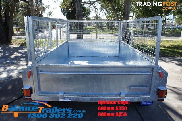 8Ã5 HEAVY DUTY FULLY WELDED TANDEM WITH 450MM HIGH SIDE ATM 3200KG (MODEL NO BT85TWE-450) - photo 2 of 19
