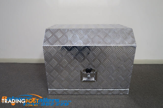 ALUMINIUM TOOLBOX GENERATOR TOOL BOX CARAVAN UTE TOOLBOX L620XW400XH500MM