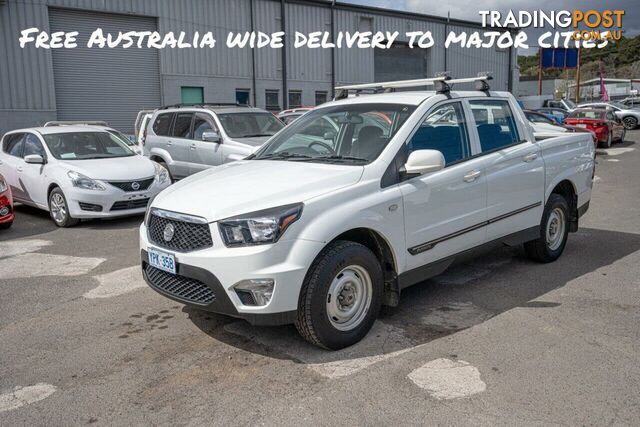 2012 SSANGYONG ACTYONSPORTS TRADIE Q100MY12 UTE/TRAY