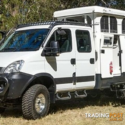 IVECO DAILY ALLOY ROOF & SCRUB BAR, DUAL CAB