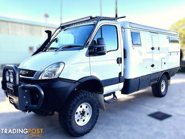 EXP440 PRELOVED 4WD EXPEDITION EARTHCRUISER, EURO 5, 2016 IVECO DAILY, TWIN BEDS, 44M CAMPER