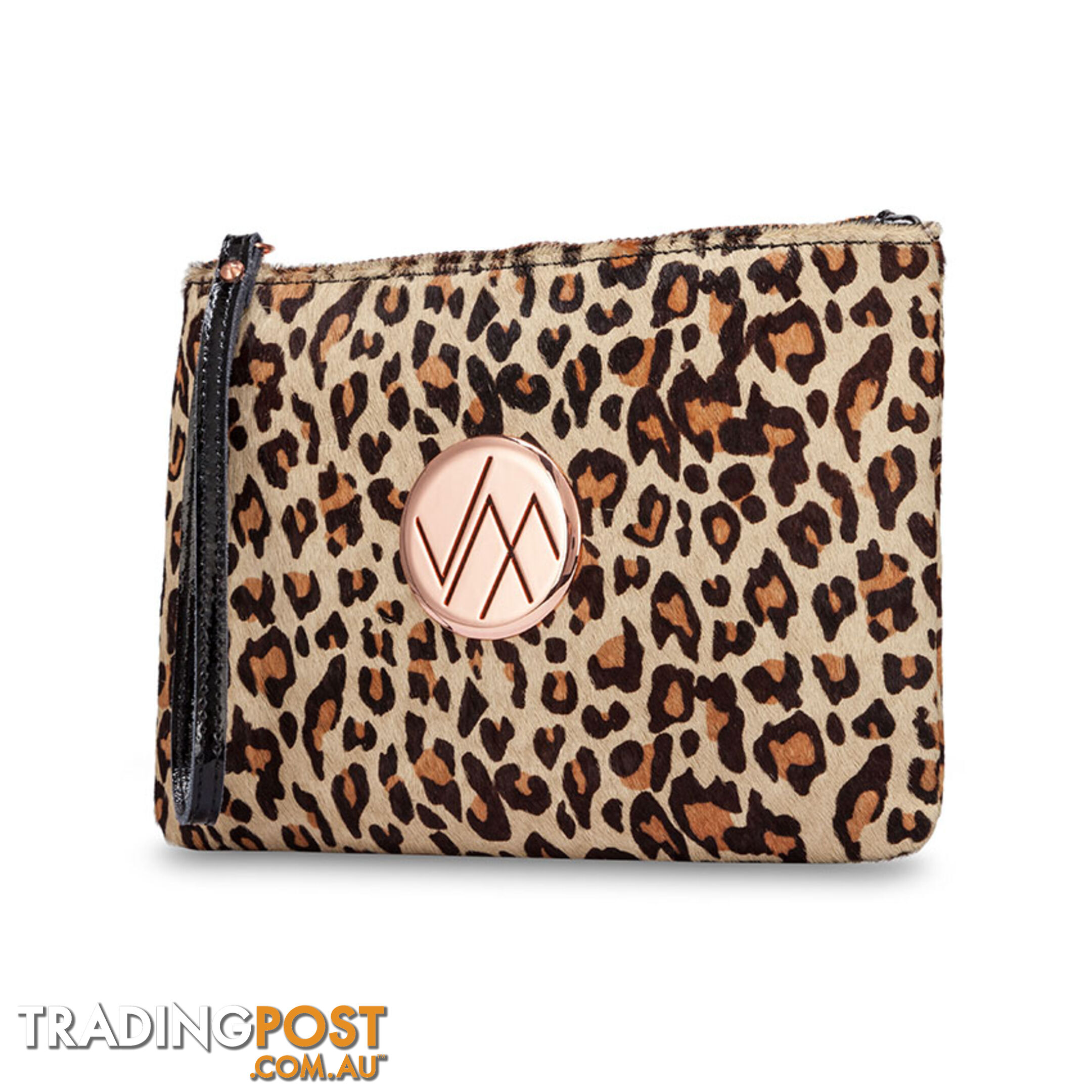 GIA LEOPARD GENUINE LEATHER LADIES CLUTCH