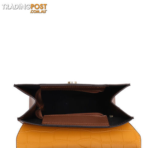 LUSH TAUPE VEGAN LEATHER WOMENS HANDBAG - photo 2 of 4
