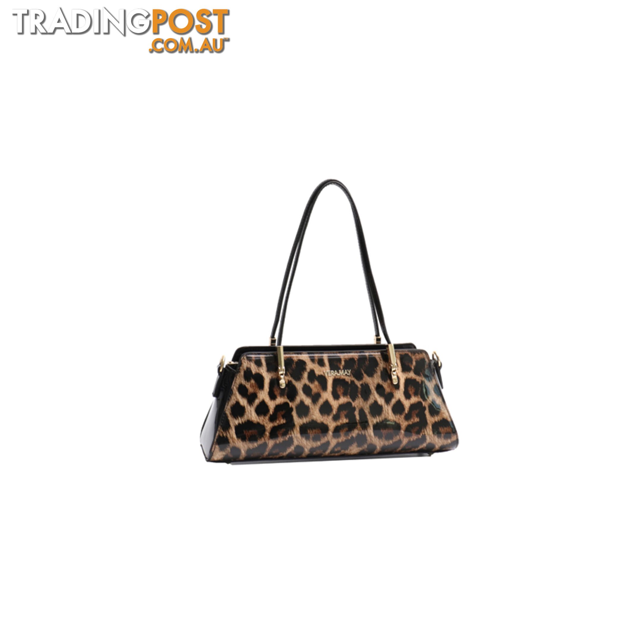 TIANNA LEOPARD VEGAN LEATHER LADIES HANDBAG