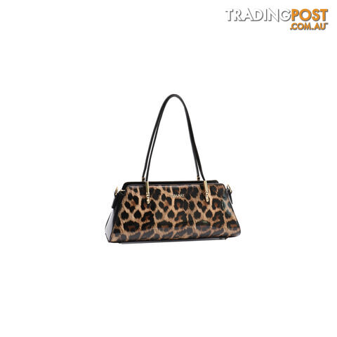 TIANNA LEOPARD VEGAN LEATHER LADIES HANDBAG