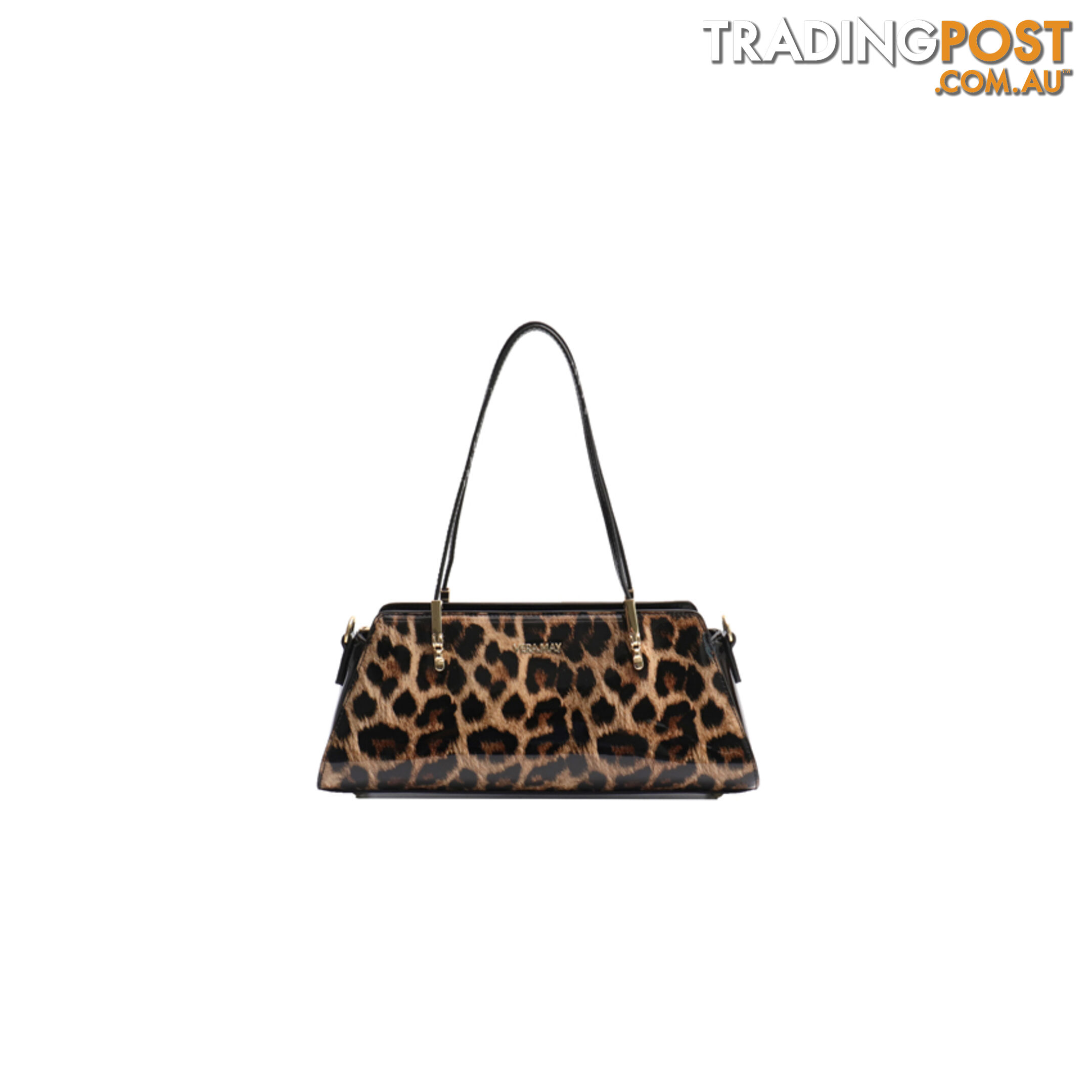 TIANNA LEOPARD VEGAN LEATHER LADIES HANDBAG