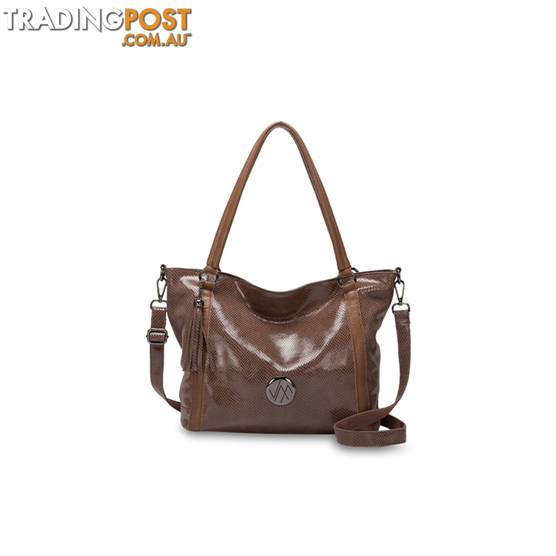 TOSCA Stone Womens Genuine Leather Tote Bag