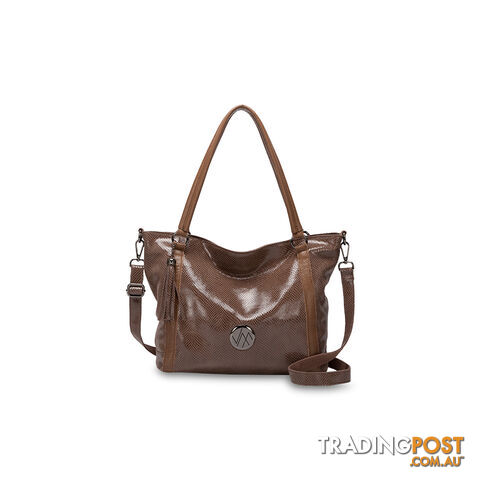 TOSCA Stone Womens Genuine Leather Tote Bag