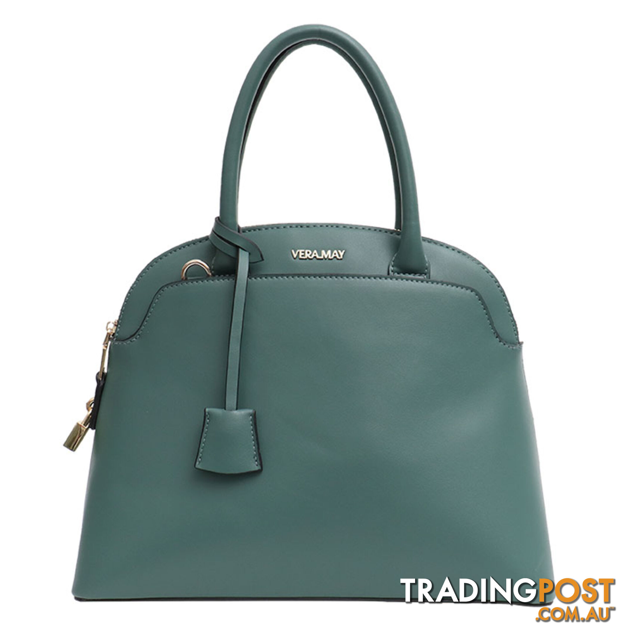 RHIA TEAL VEGAN LEATHER WOMENS HANDBAG