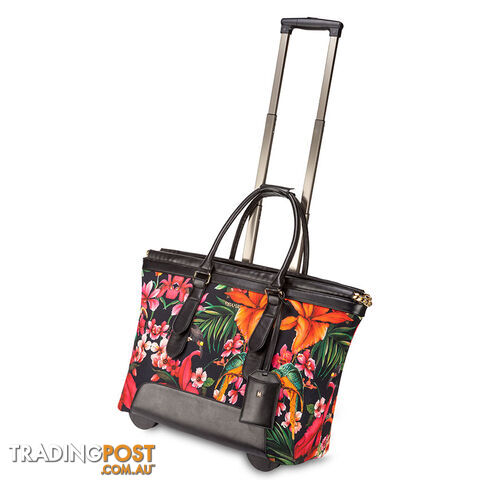 Swiss Floral Trolley Travel Bag - photo 3 of 5