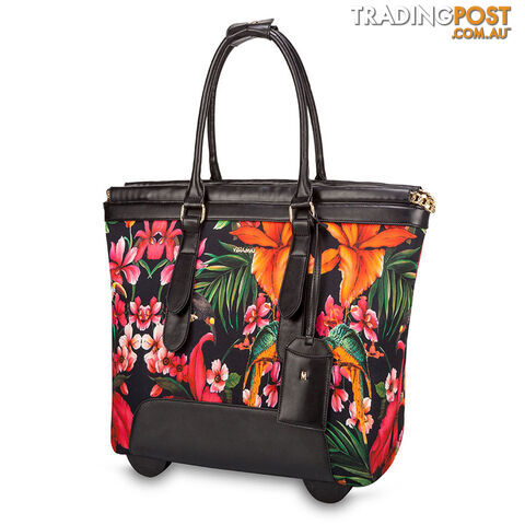 Swiss Floral Trolley Travel Bag - photo 5 of 5