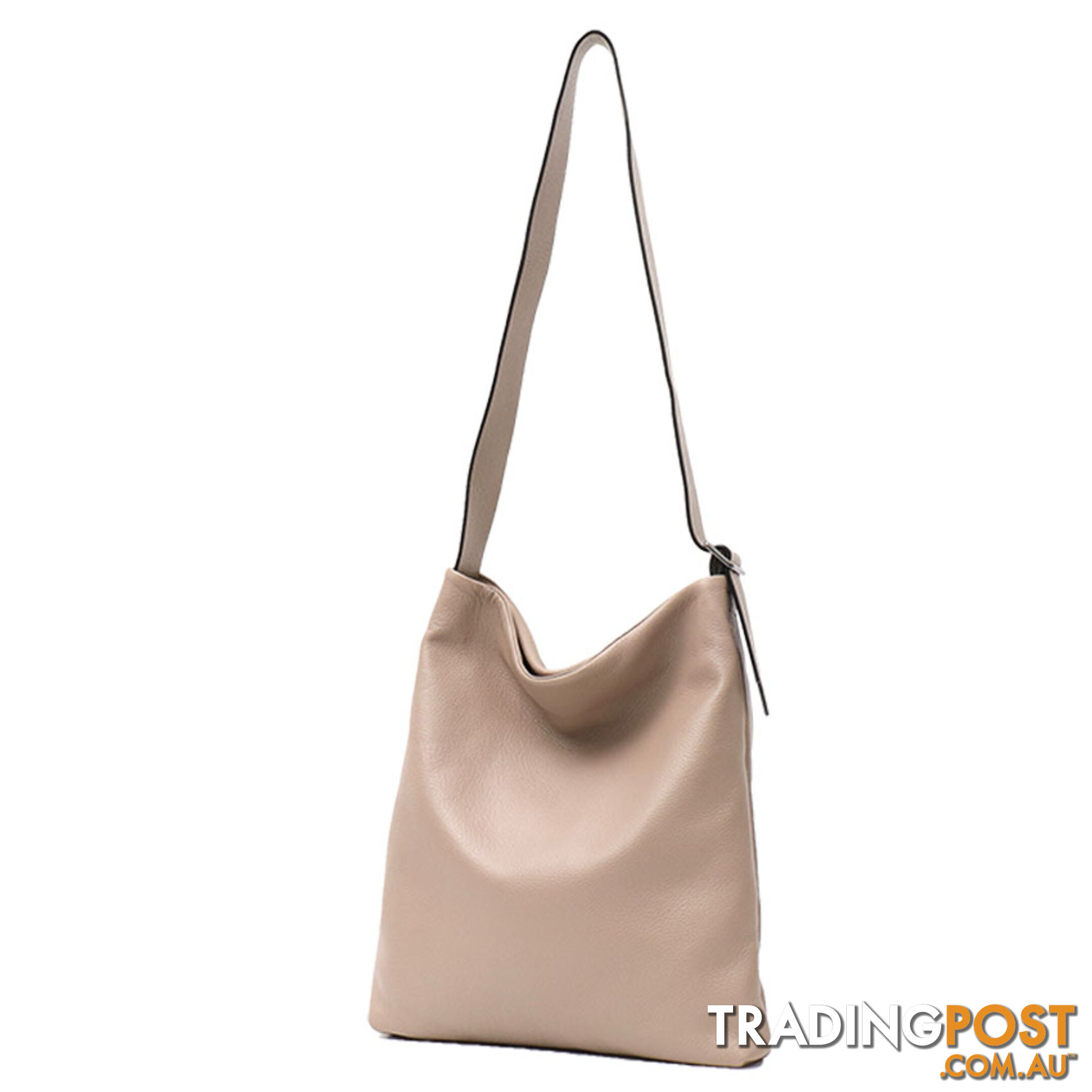 QUINN BEIGE GENUINE LEATHER WOMENS HANDBAG