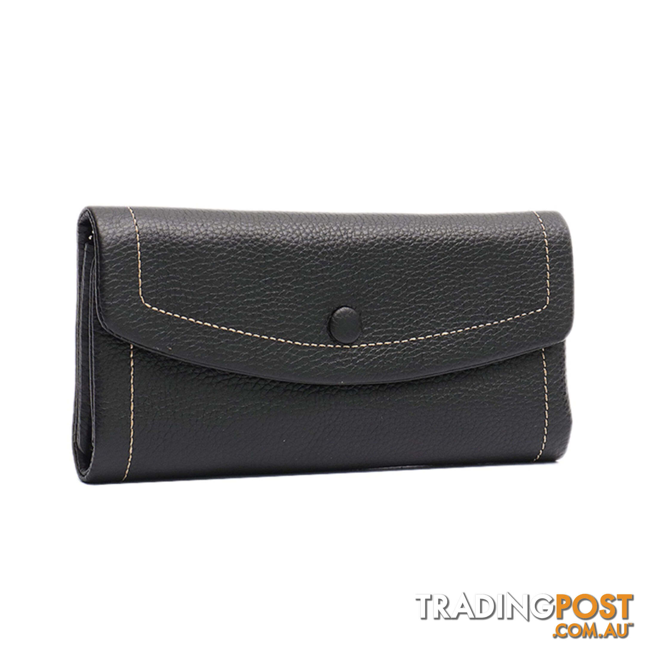 NONIE BLACK GENUINE LEATHER LADIES WALLET