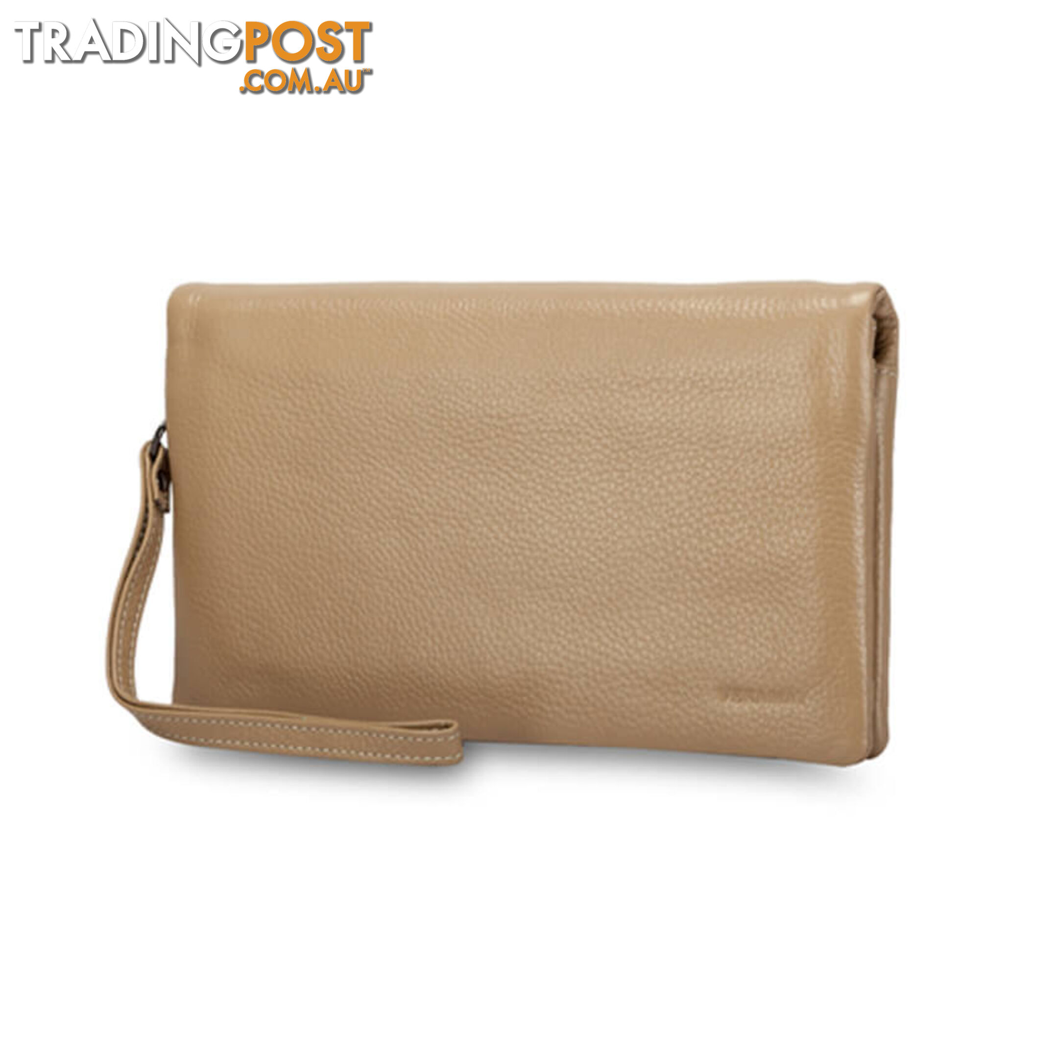 KELSI Beige Womens Genuine Leather Wallet