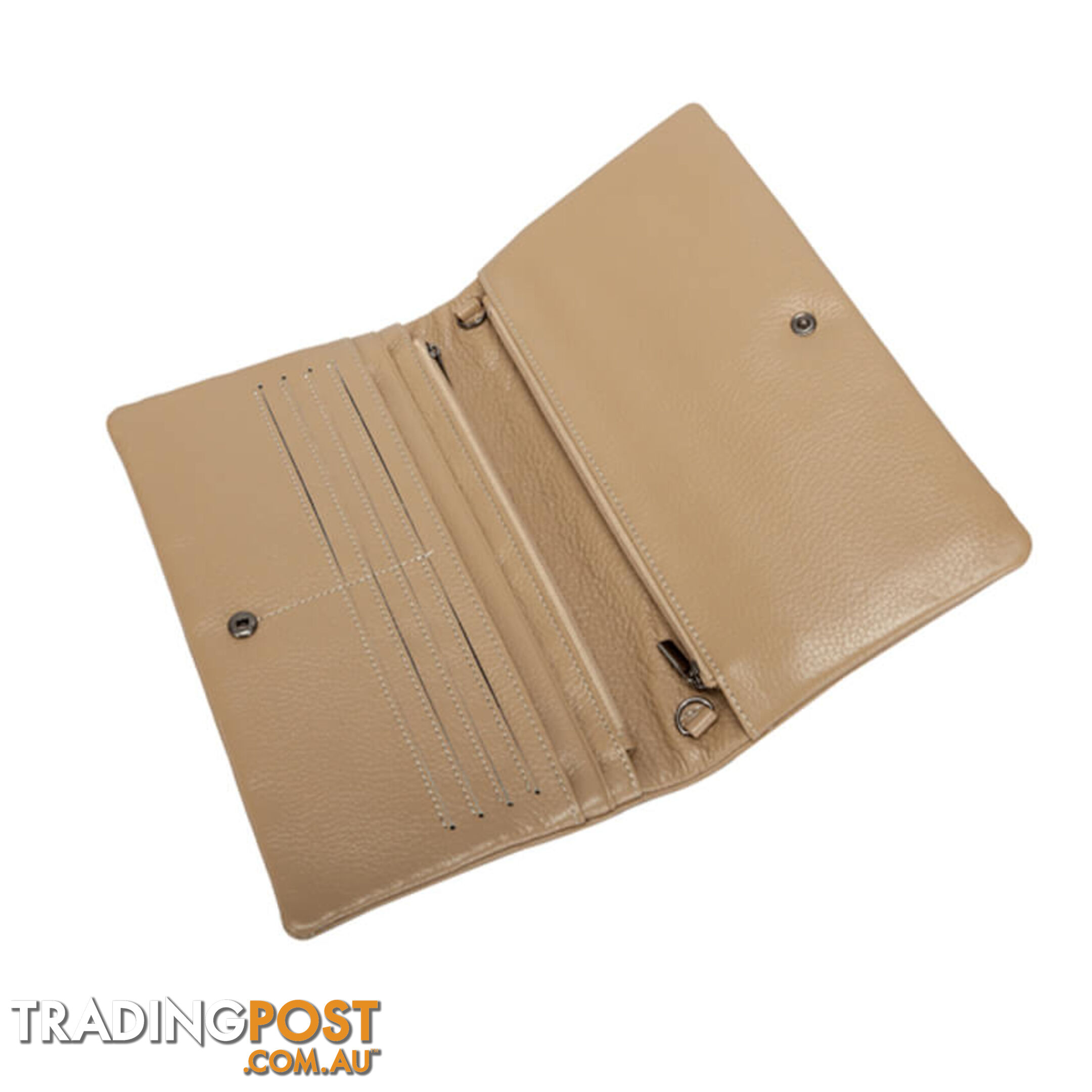 KELSI Beige Womens Genuine Leather Wallet