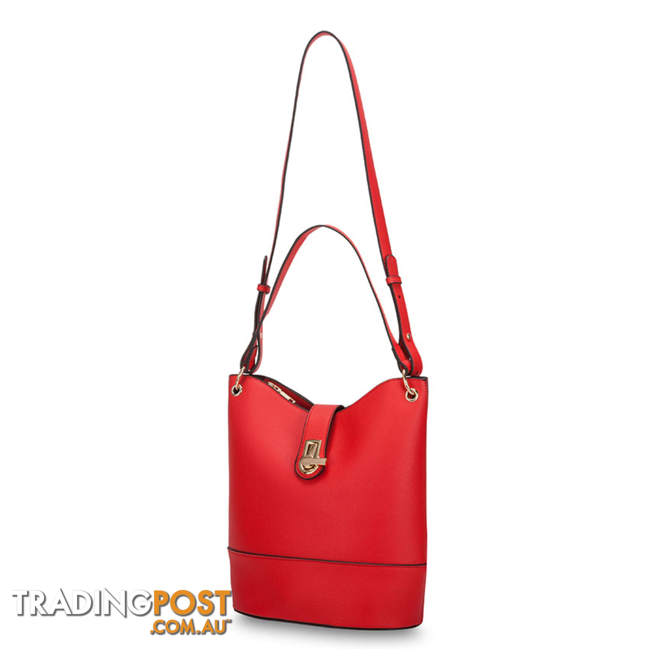 ARIANA Red Womens Fashion Shoulder Handbag