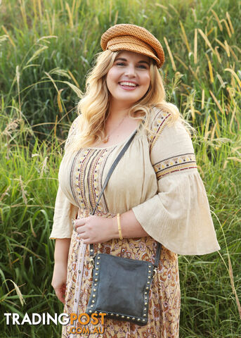 WEST NUDE GENUINE LEATHER LADIES HANDBAG - photo 3 of 3