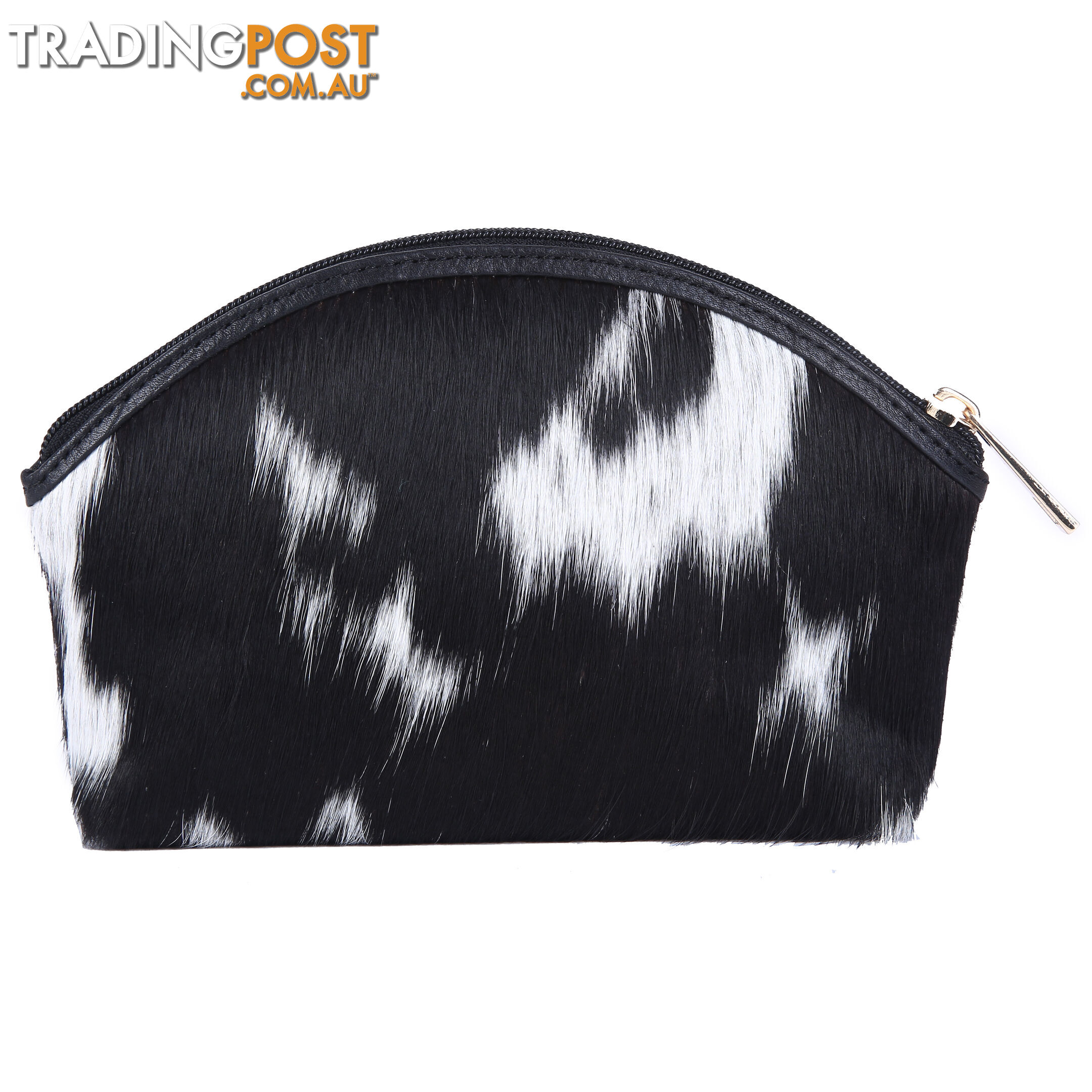 ASHTON White Cowhide Clutch Coin Purse