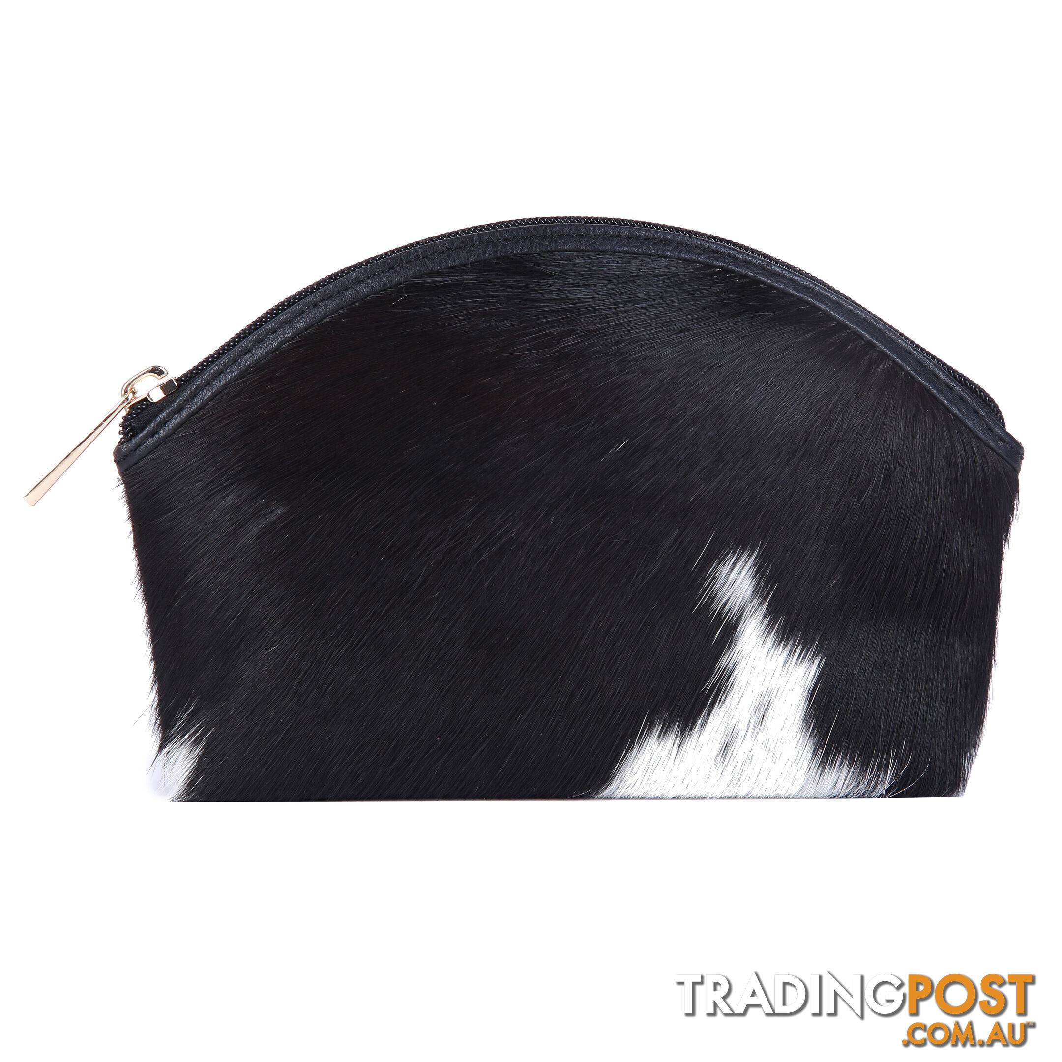 ASHTON White Cowhide Clutch Coin Purse