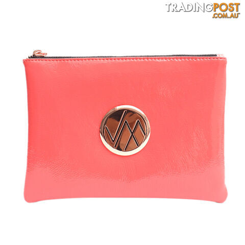 GIA CORAL GENUINE LEATHER LADIES CLUTCH